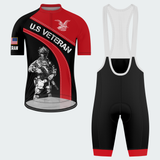 Men’s Personalized U.S. Veteran Proud Service Cycling Jersey & Kit