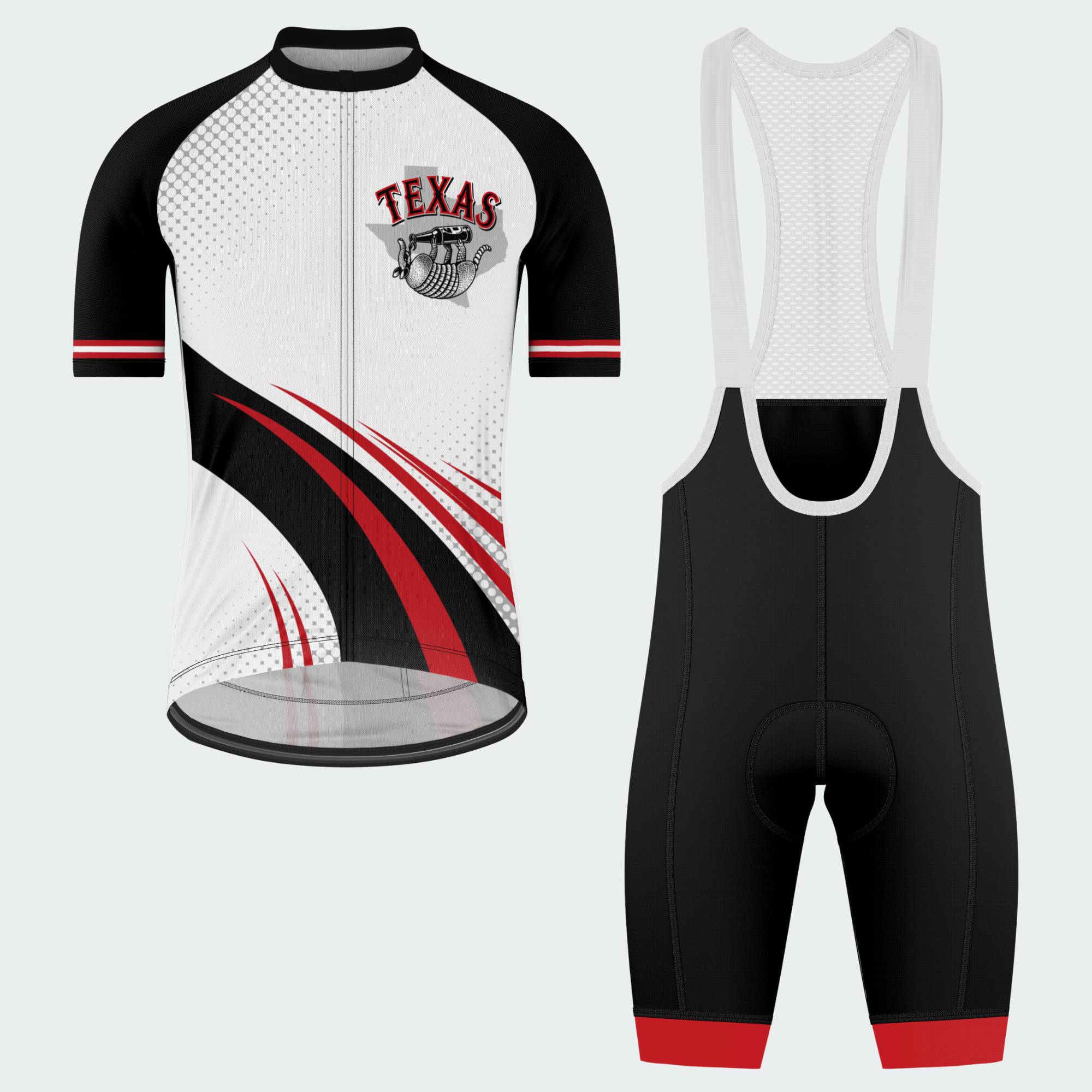 Men’s Personalized Texas Armadillo Cycling Jersey & Kit