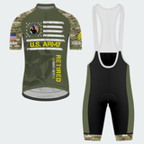 Men’s Personalized U.S. Army Retired Camo Veteran Cycling Jersey & Kit