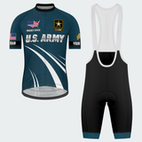 Men’s Personalized U.S. Army Veteran Hexagon Seal Cycling Jersey & Kit