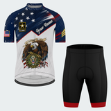 Men’s Personalized U.S. Army All Gave Some Veteran Eagle Cycling Jersey & Kit