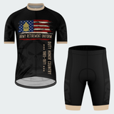 Men’s Personalized U.S. Army Retirement Duty Honor Country Cycling Jersey & Kit