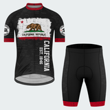 Men’s Personalized California Republic Heritage Cycling Jersey & Kit
