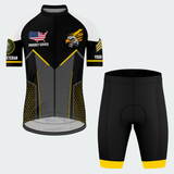 Men’s Personalized U.S. Army Veteran Proudly Served Eagle Cycling Jersey & Kit