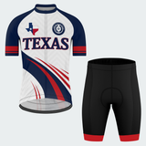 Men’s Personalized Texas State Seal Cycling Jersey & Kit