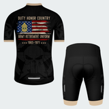 Men’s Personalized U.S. Army Retirement Duty Honor Country Cycling Jersey & Kit