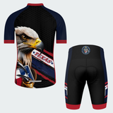 Men’s Personalized Texas Bald Eagle Lone Star Cycling Jersey & Kit