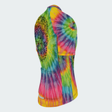 Men's Tie Dye Skull Regular Fit Cycling Kit
