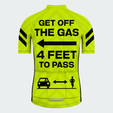 Men's Get Off The Gas Regular Fit Cycling Kit