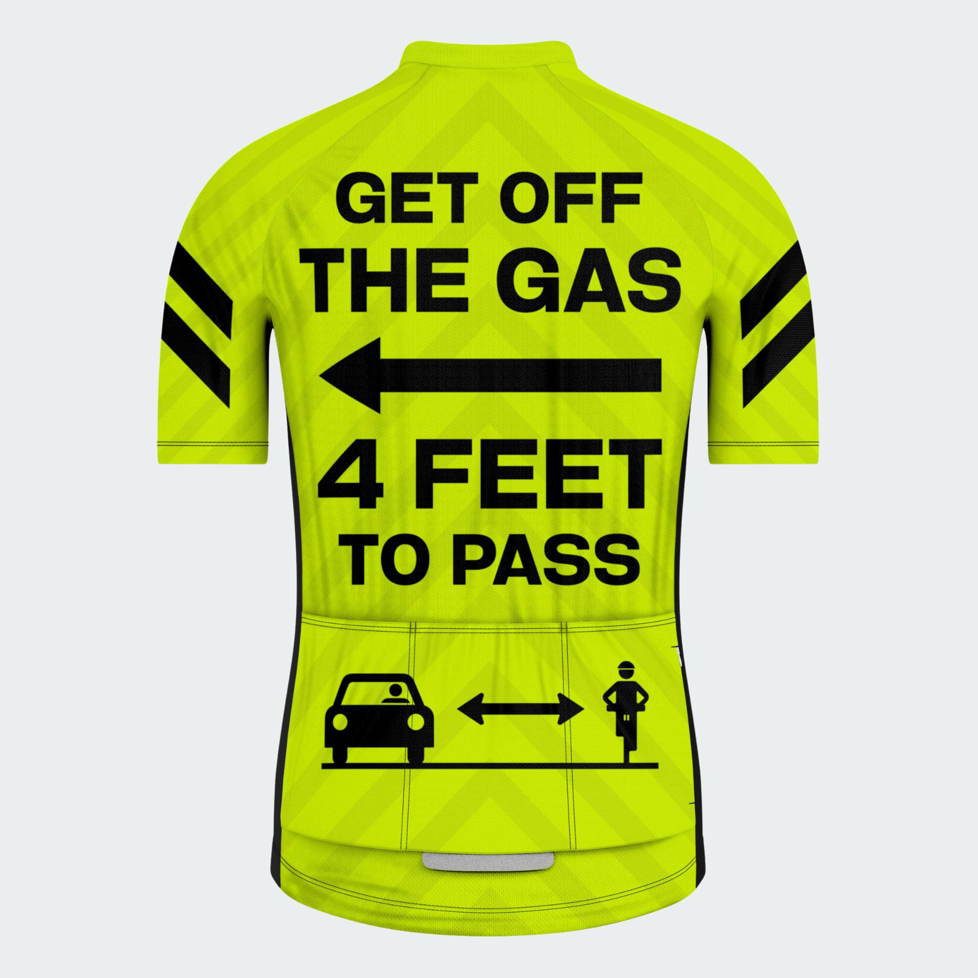 Men's Get Off The Gas Regular Fit Cycling Kit