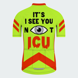 Men's I See You Reflective Iris Regular Fit Cycling Kit