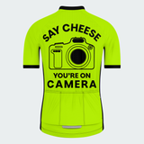Men's Say Cheese You're On Camera Regular Fit Cycling Kit