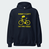 Men's I'm Two Tired Funny Cycling Tops