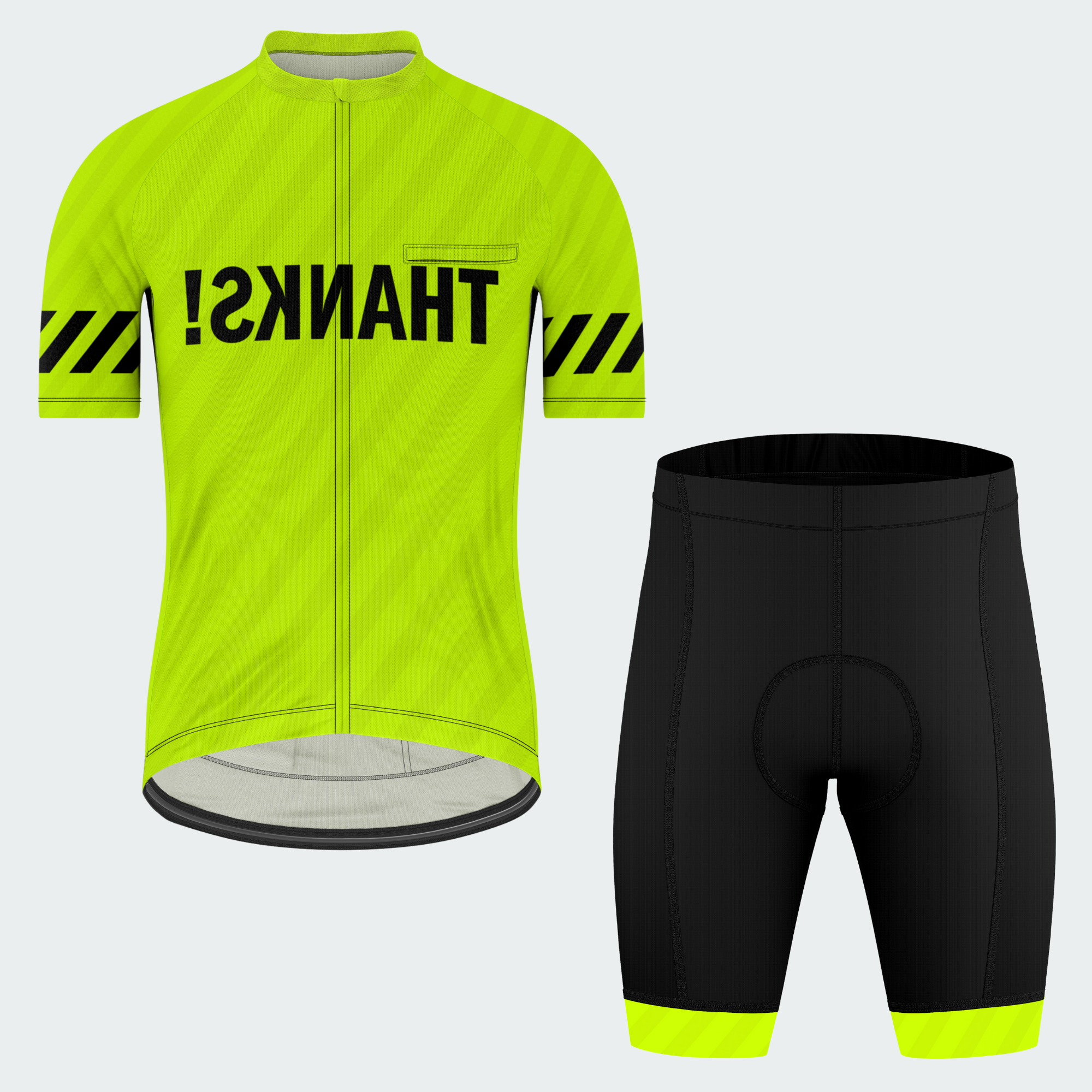 Men's Don't Kill Me Texting Regular Fit Cycling Kit