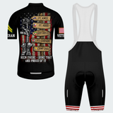 Men’s Personalized U.S. Proudly Served Veteran Cycling Jersey & Kit