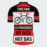 Men's Powered By Ass Not Gas Regular Fit Cycling Kit