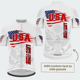 Men's USA Live Free Patriotic Cycling Jersey