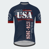 Men’s We The People 1776–2026 Patriotic Cycling Jersey & Kit