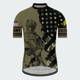 Men’s Personalized I Walked The Walk Army Veteran Cycling Jersey & Kit