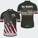 Men’s Personalized Army Veteran Family Pride Cycling Jersey & Kit