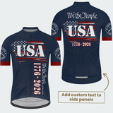 Men’s We The People 1776–2026 Patriotic Cycling Jersey & Kit