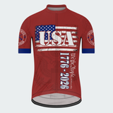Men’s Personalized USA Heritage 1776–2026 Cycling Jersey & Kit