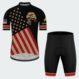 Men’s Personalized Veteran Never Ends Cycling Jersey & Kit