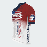 Men’s Personalized Heritage We The People 1776–2026 Cycling Jersey & Kit