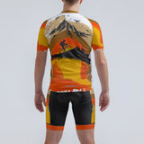 Men's Sunset Peak Regular Fit Cycling Kit
