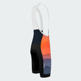 Men's Watercolor Sunset Regular Fit Cycling Kit