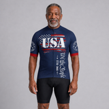Men’s Personalized We The People 1776–2026 USA Cycling Jersey & Kit