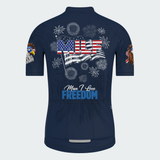 Men’s MILF Man I Love Freedom Patriotic Cycling Jersey