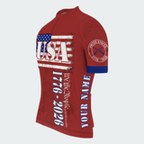 Men’s Personalized USA Heritage 1776–2026 Cycling Jersey & Kit