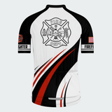 Men’s Personalized U.S. Firefighter Pride Cycling Jersey & Kit