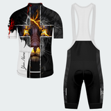 Men’s Personalized Christian Lion Cross Cycling Jersey