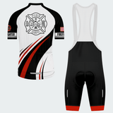 Men’s Personalized U.S. Firefighter Pride Cycling Jersey & Kit