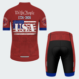 Men’s Personalized USA Heritage 1776–2026 Cycling Jersey & Kit