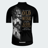 Men’s God Protected Me Christian Cycling Jersey