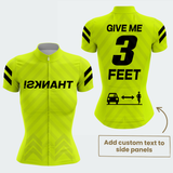 Women's Give Me 3 Feet Cycling Jersey & Kit